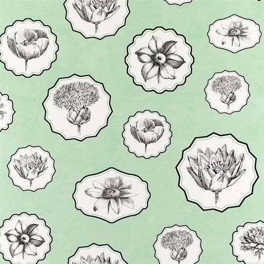 Herbariae Wallpaper - Printemps - Christian Lacroix - PCL7028/01 - Premier Wallcovering