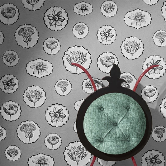 Herbariae Wallpaper - Printemps - Christian Lacroix - PCL7028/01 - Premier Wallcovering