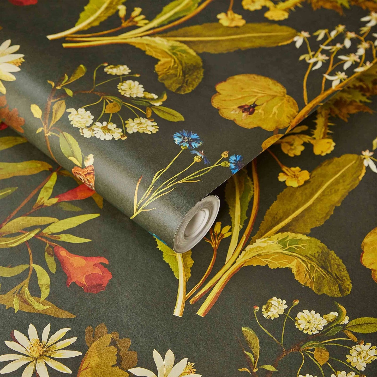 Herbarium Wallpaper - Forest - Green - House of Hackney - 1 - WA - HER - DI - FOR - XXX - Premier Wallcovering