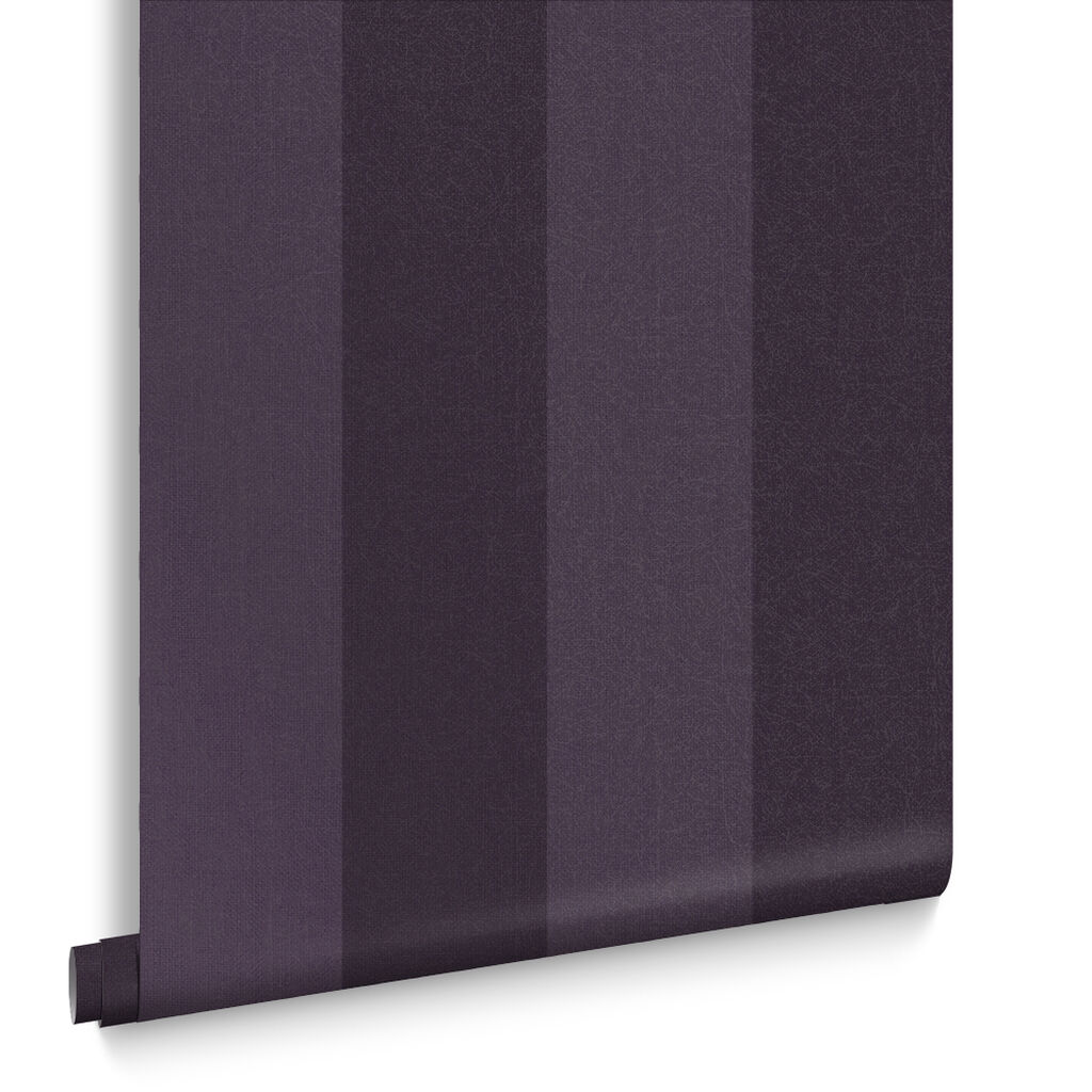 Heritage Stripe Wallpaper - Plum - Graham & Brown - 107593 - Premier Wallcovering