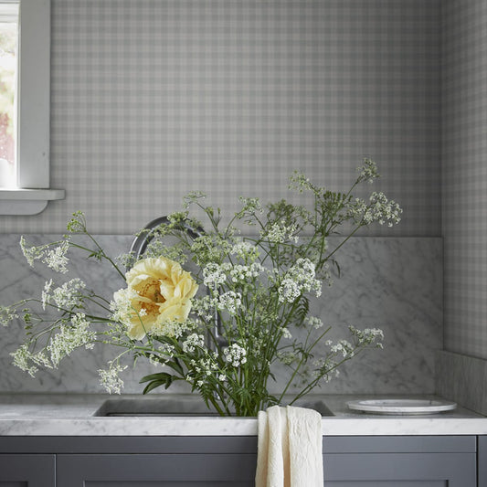 Herman Wallpaper - Misty Blue - Sandberg - 245-16 - Premier Wallcovering