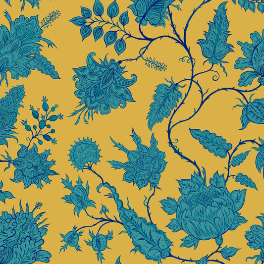 Hermosa Wallpaper - Citrine/Zircon - Wear The Walls - HECZ807652 - Premier Wallcovering