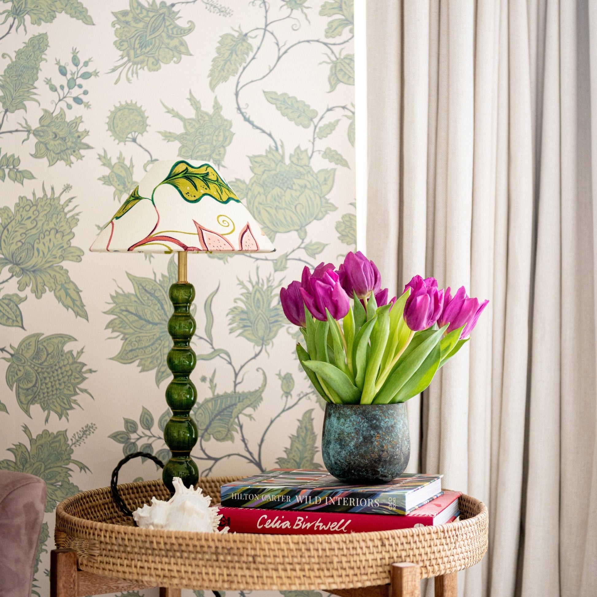 Hermosa Wallpaper - Opal/Beryl - Wear The Walls - HEOB807652 - Premier Wallcovering