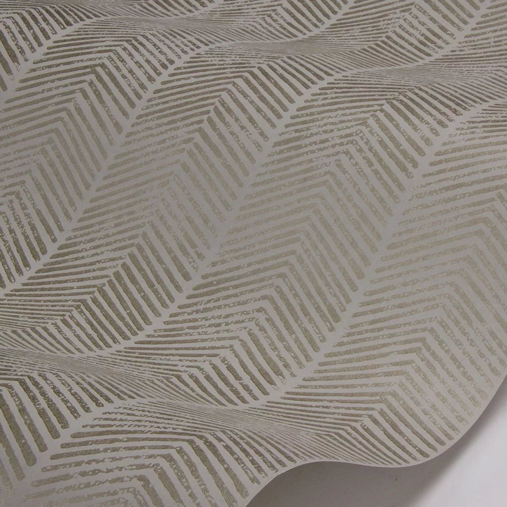 Herringbone Wallpaper - Linen - GP & J Baker - BW45085/2 - Premier Wallcovering