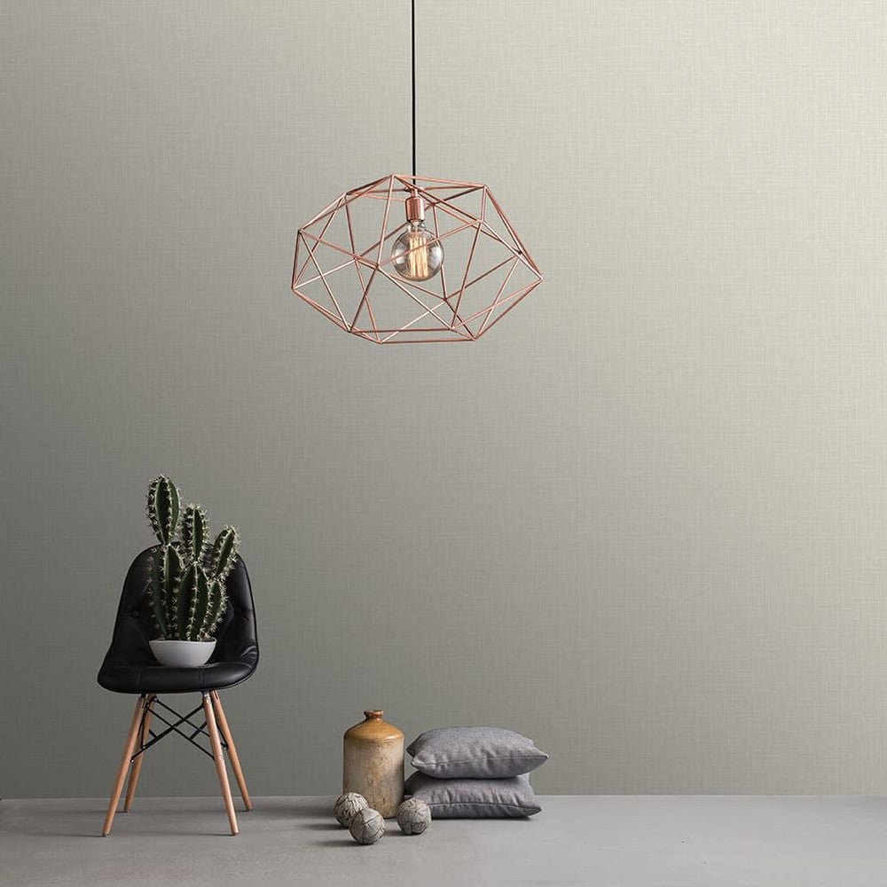 Hessian Wallpaper - Natural - Superfresco Easy - 104873 - Premier Wallcovering