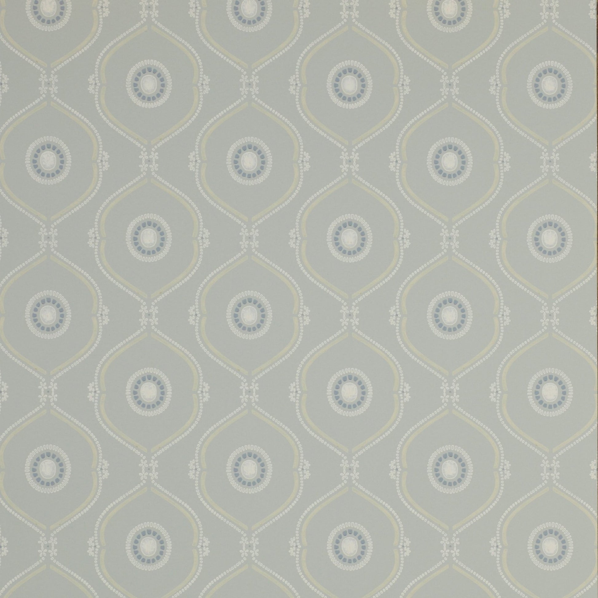 Heywood Wallpaper - Aqua - Colefax & Fowler - 07130/01 - Premier Wallcovering