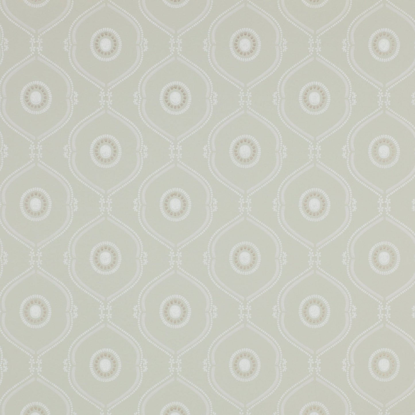 Heywood Wallpaper - Silver - Colefax & Fowler - 07130/03 - Premier Wallcovering