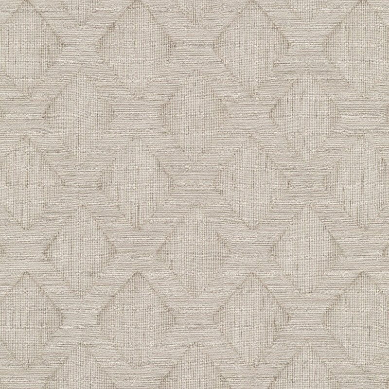 Hidden Harmony Geometric Wallpaper - Soft Taupe - Erismann - 10509 - 02 - Premier Wallcovering