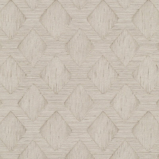 Hidden Harmony Geometric Wallpaper - Soft Taupe - Erismann - 10509 - 02 - Premier Wallcovering