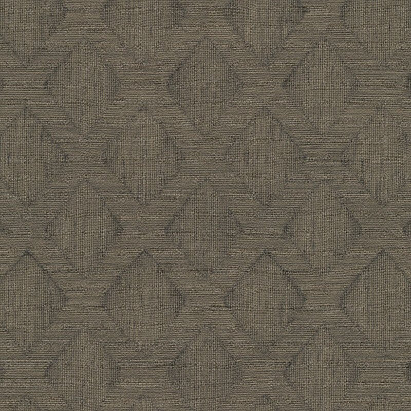 Hidden Harmony Geometric Wallpaper - Forest Green - Erismann - 10509 - 36 - Premier Wallcovering