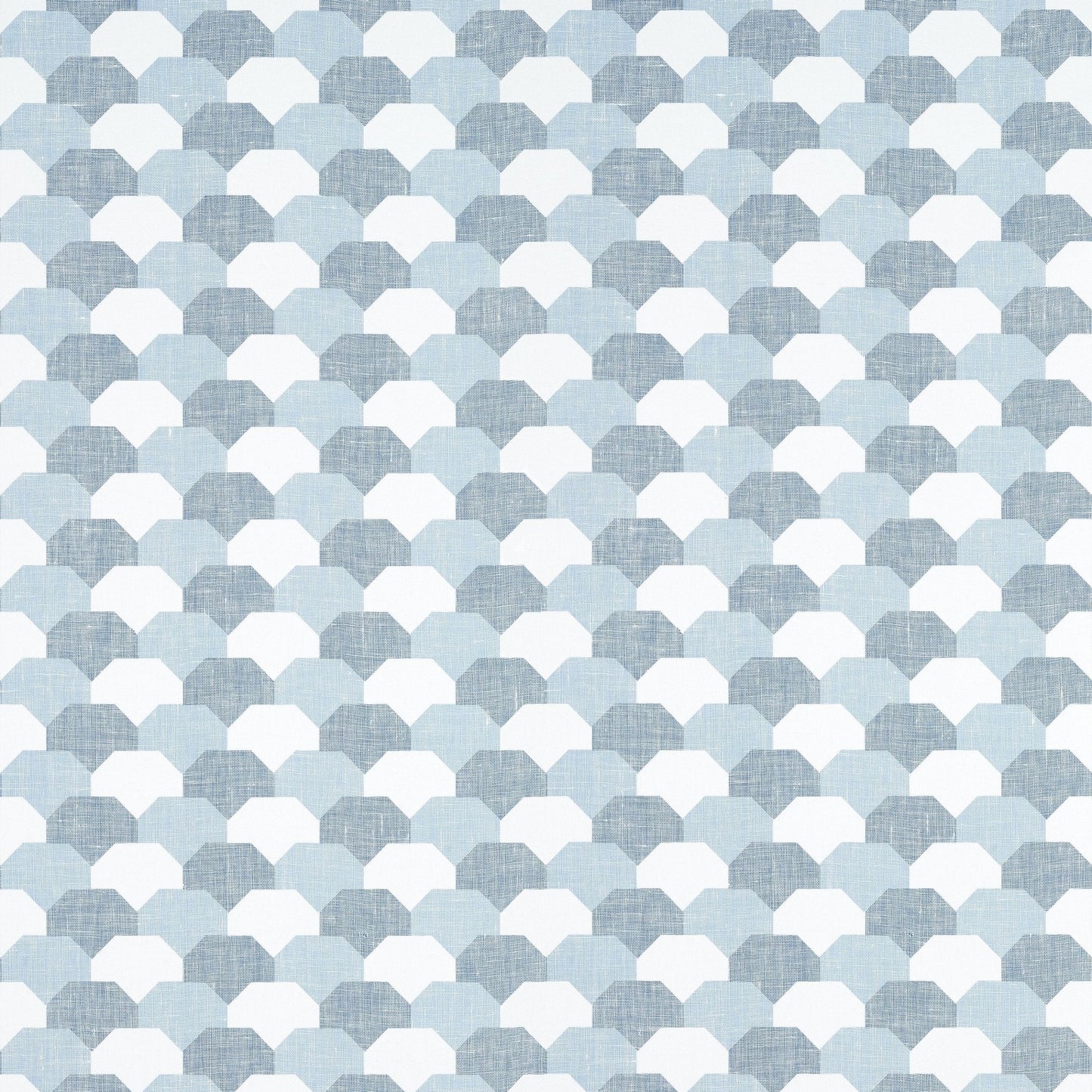 Hidden Hills Wallpaper - Navy & White - Thibaut - T27010 - Premier Wallcovering