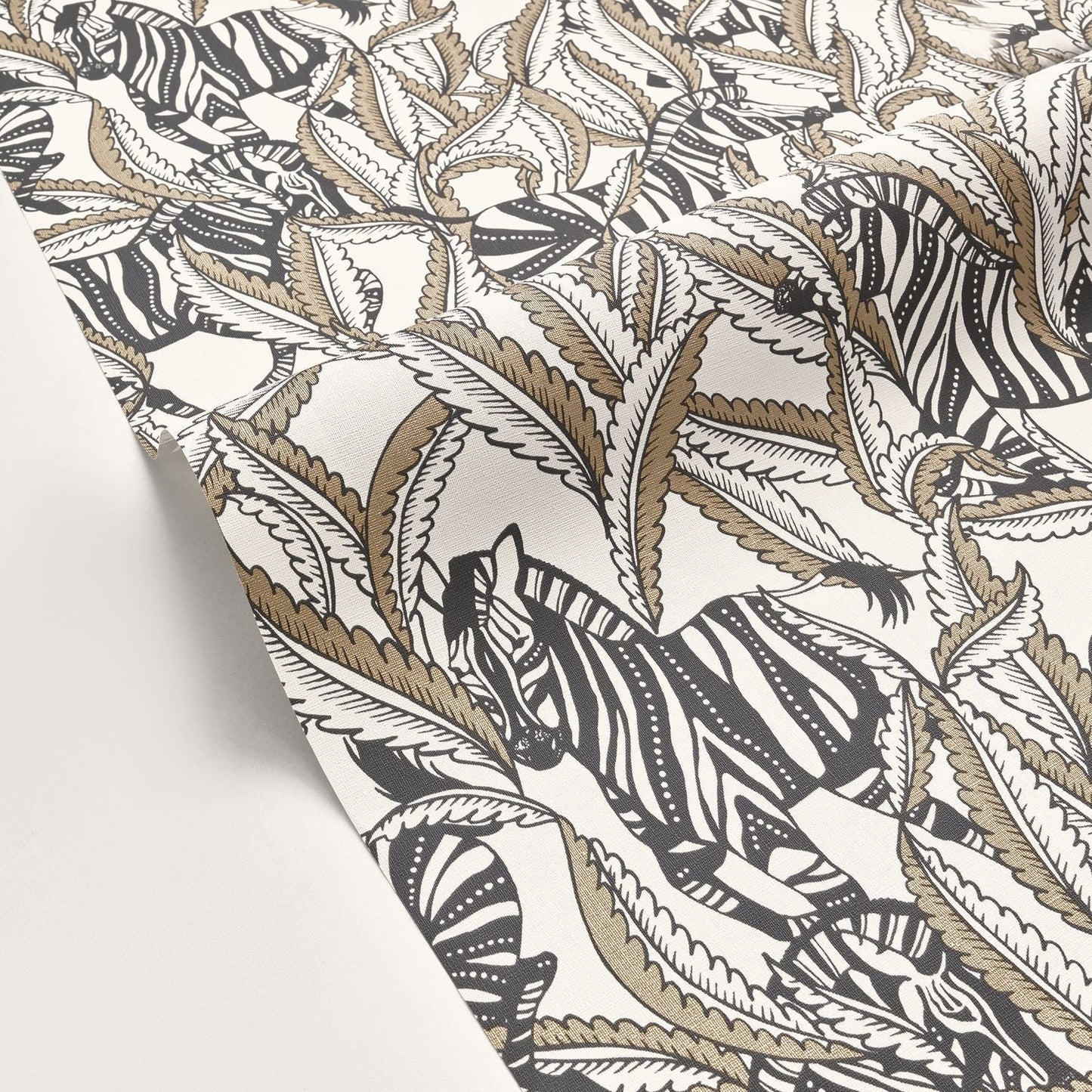 Hiding Wallpaper - Blanc Noir - Caselio - 104299988 - Premier Wallcovering