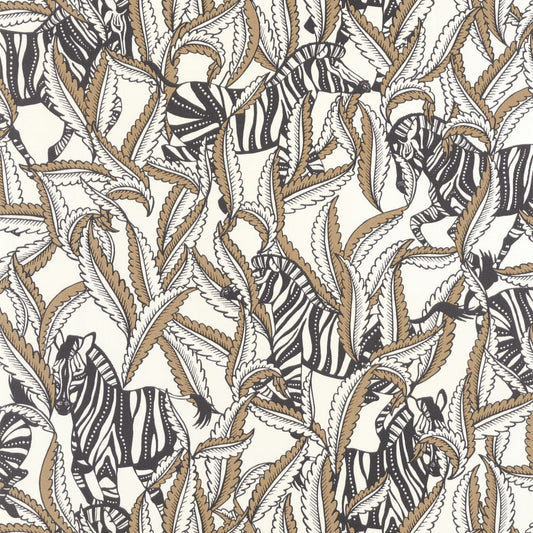 Hiding Wallpaper - Blanc Noir - Caselio - 104299988 - Premier Wallcovering