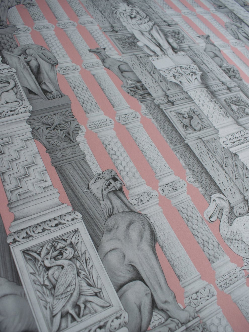 Hierarchy Wallpaper - Blush - Divine Savages - DVS039-HIE-BLS-WR - Premier Wallcovering