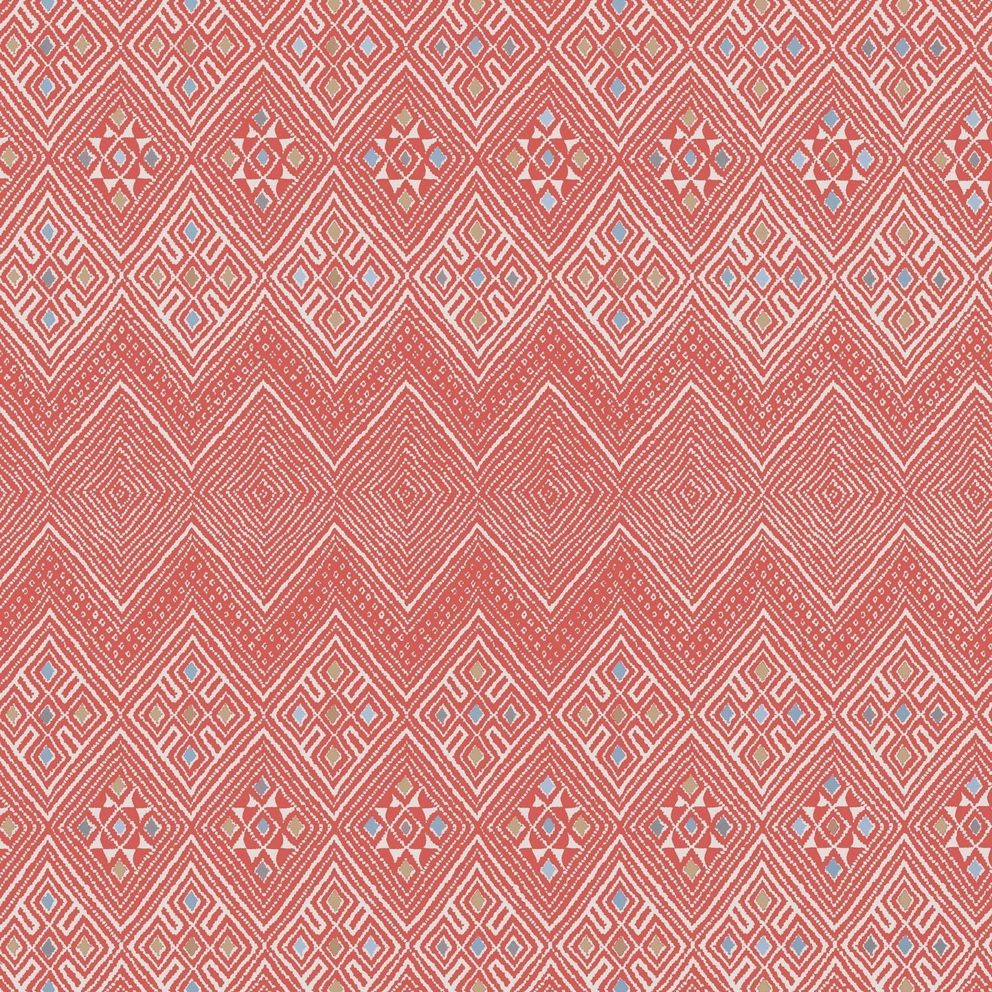 High Plains Wallpaper - Coral - Thibaut - T13230 - Premier Wallcovering