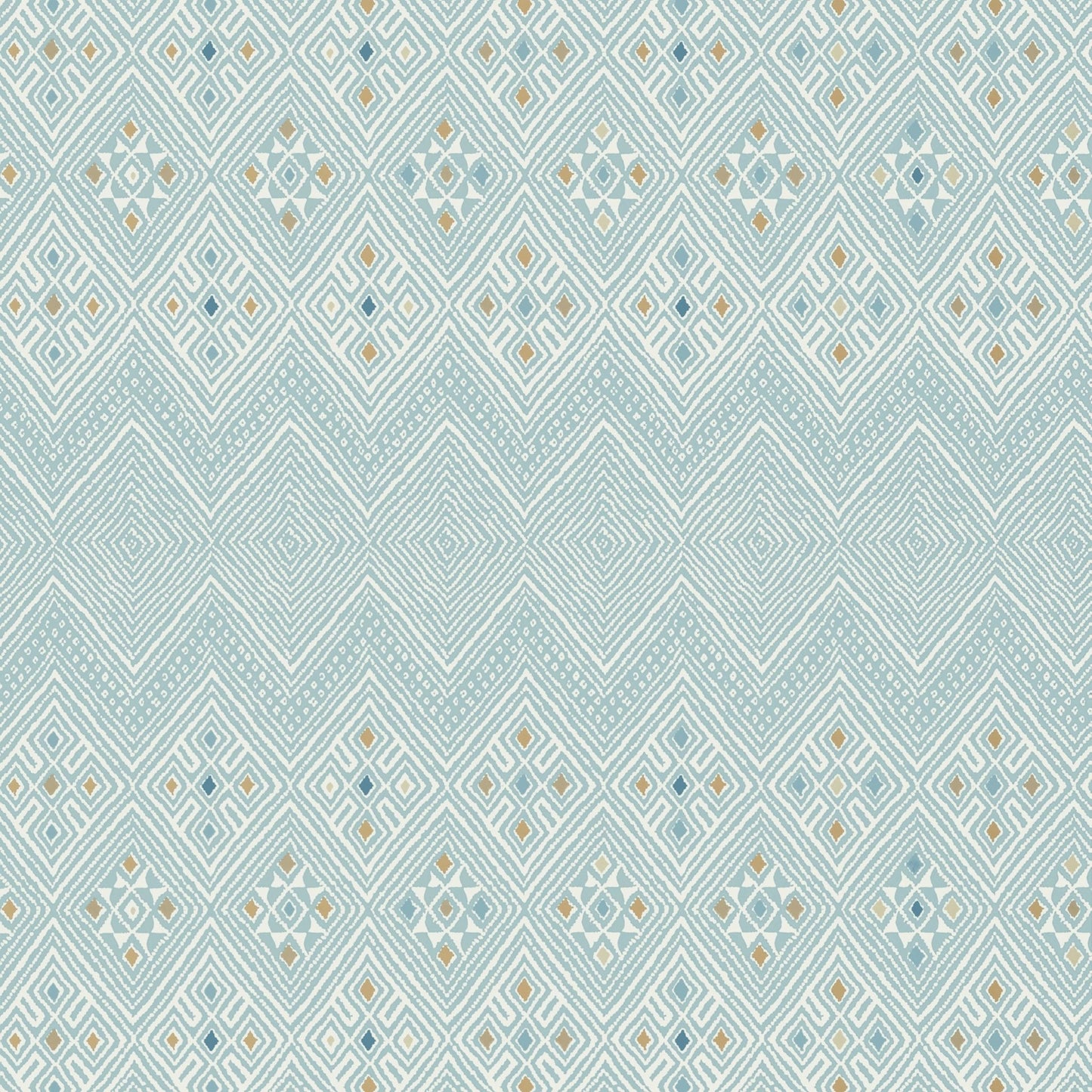 High Plains Wallpaper - Spa Blue - Thibaut - T13229 - Premier Wallcovering