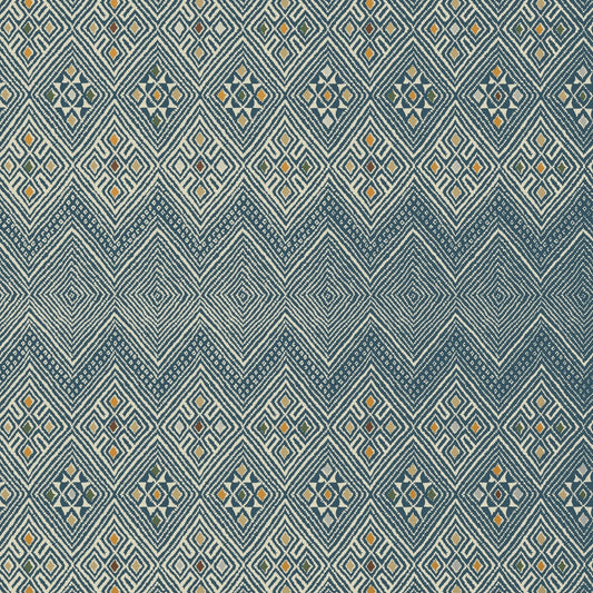 High Plains Wallpaper - Bluestone - Thibaut - T13227 - Premier Wallcovering