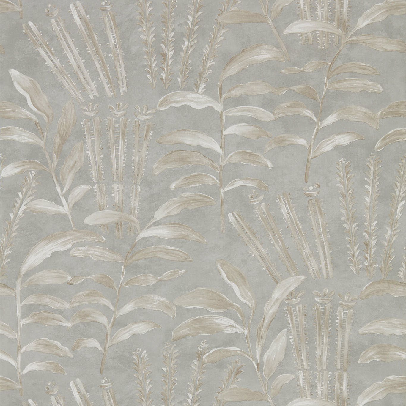 Highclere Wallpaper - Zinc - ZDAR312860 - Zoffany - Premier Wallcovering