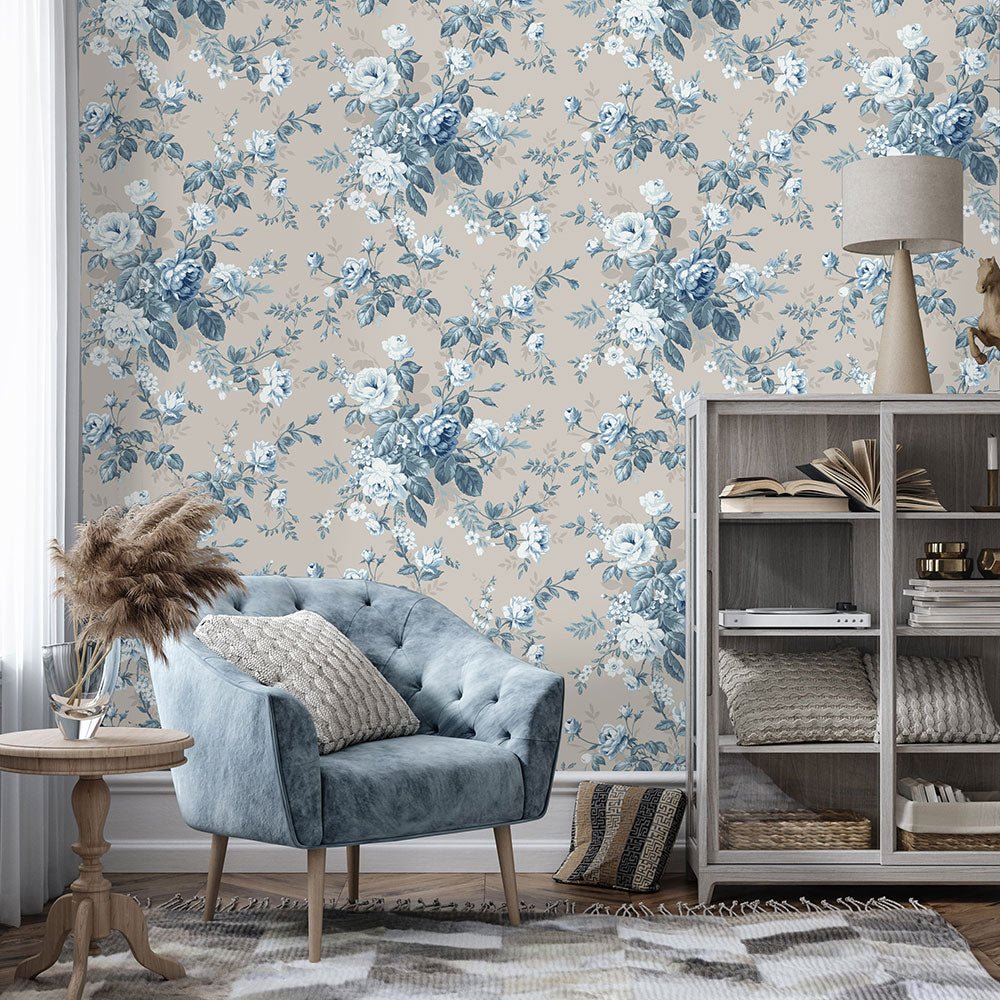 Highgrove Wallpaper - Sky - Timothy Wilman - TW2443 - Premier Wallcovering