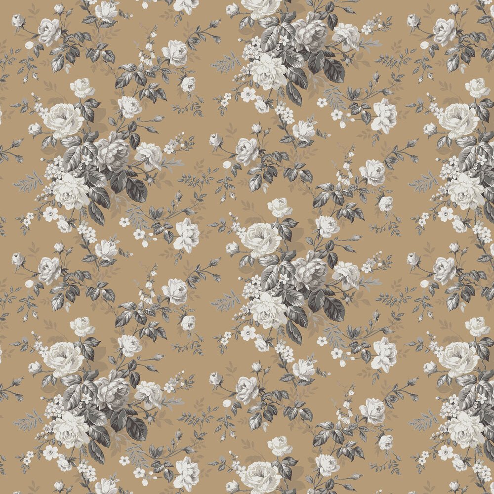 Highgrove Wallpaper - Mustard - Timothy Wilman - TW2438 - Premier Wallcovering