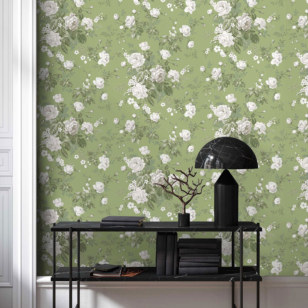 Highgrove Wallpaper - Fern - Timothy Wilman - TW2437 - Premier Wallcovering