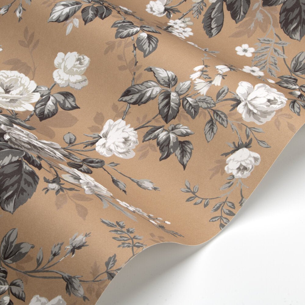 Highgrove Wallpaper - Mustard - Timothy Wilman - TW2438 - Premier Wallcovering