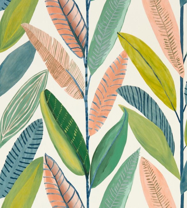 Hikkaduwa Wallpaper - Tropicana - NESW112203 - Scion - Premier Wallcovering