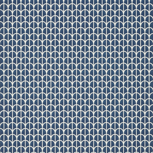 Hillock Wallpaper - Navy - Thibaut - T2976 - Premier Wallcovering