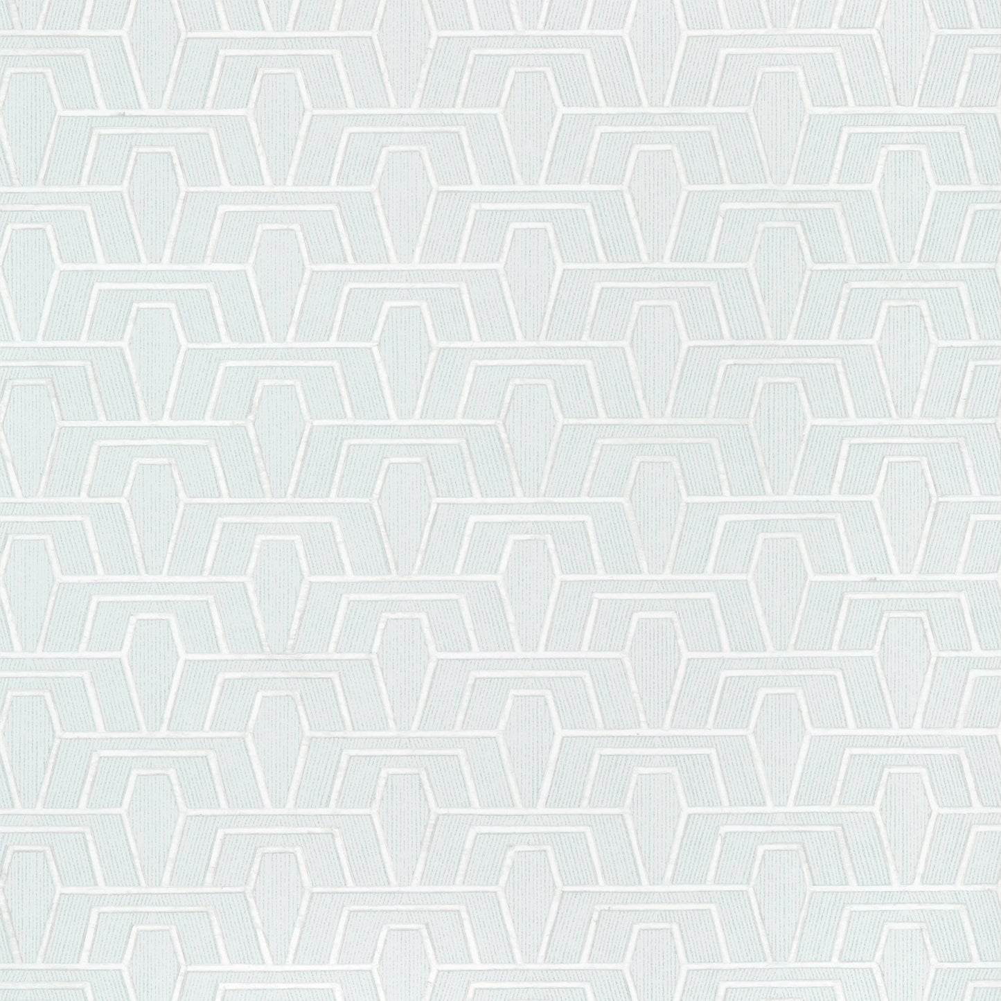 Hinton Tunnel Wallpaper - Soft Blue - Thibaut - T41015 - Premier Wallcovering