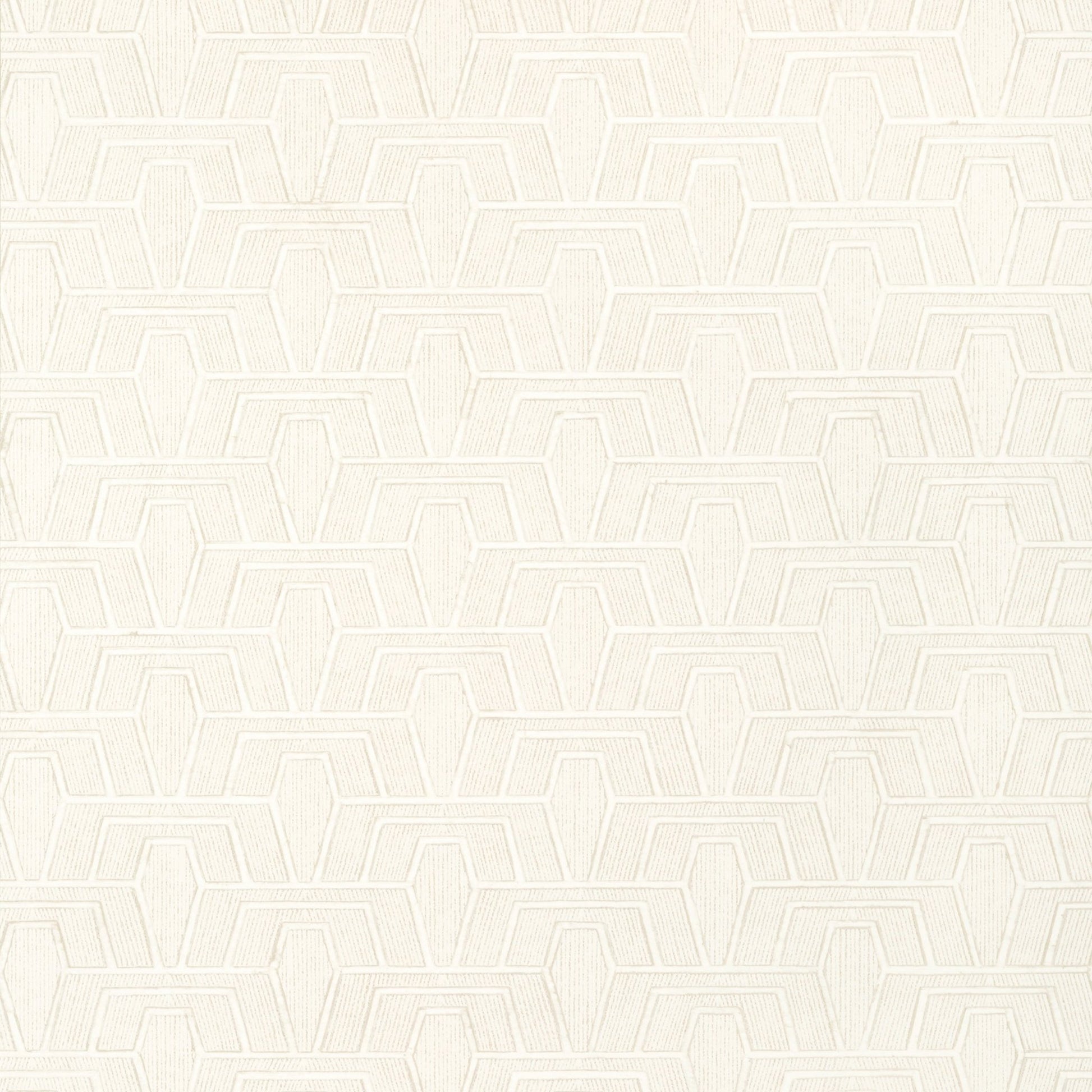 Hinton Tunnel Wallpaper - Ivory - Thibaut - T41013 - Premier Wallcovering
