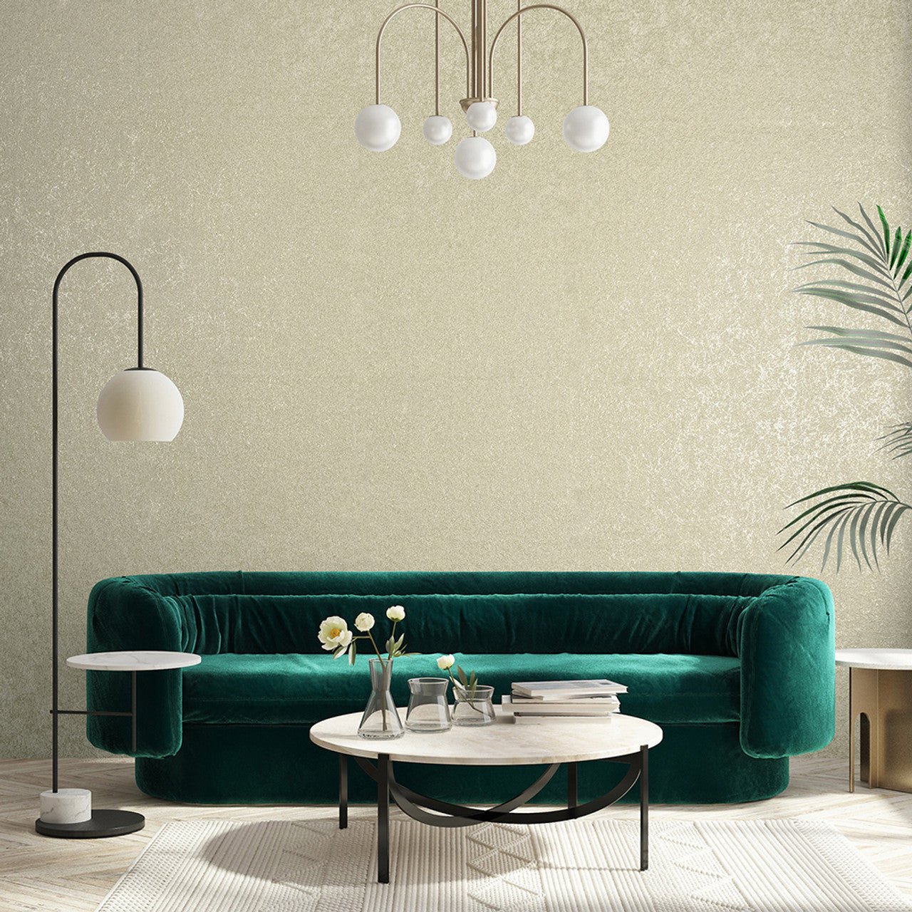 Holistic Slow Living Wallpaper - OchRe Gold - Hohenberger - 64657 - Premier Wallcovering