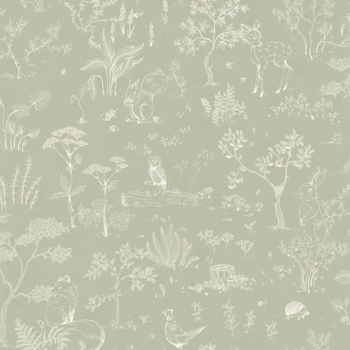 Hollie Wallpaper - Pistachio - Sandberg - 232-38 - Premier Wallcovering