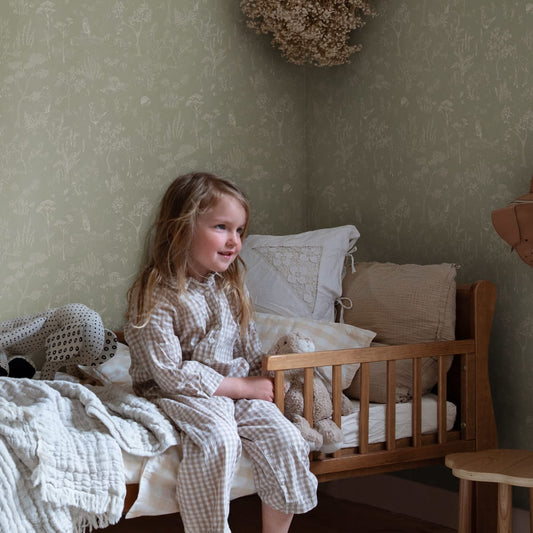 Hollie Wallpaper - Pistachio - Sandberg - 232-38 - Premier Wallcovering