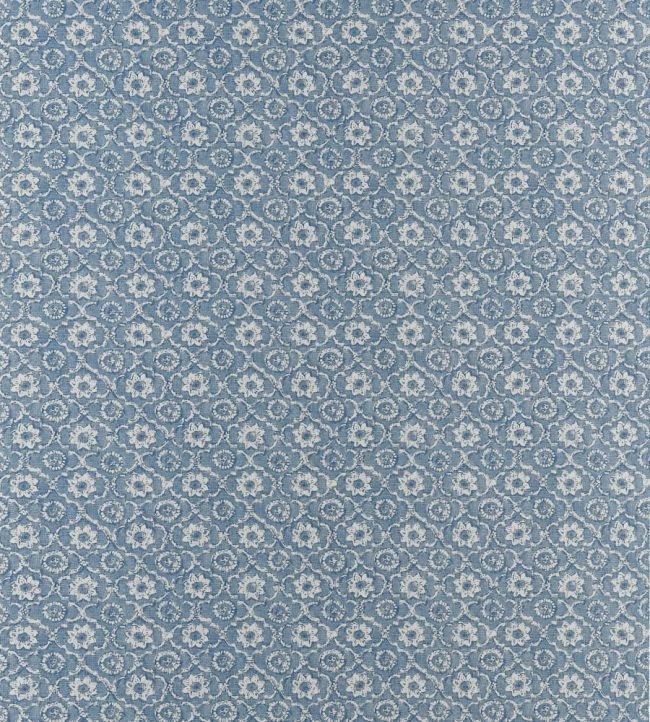 Holly Trellis Wallpaper - Blue - Anna French - AT16125 - Premier Wallcovering