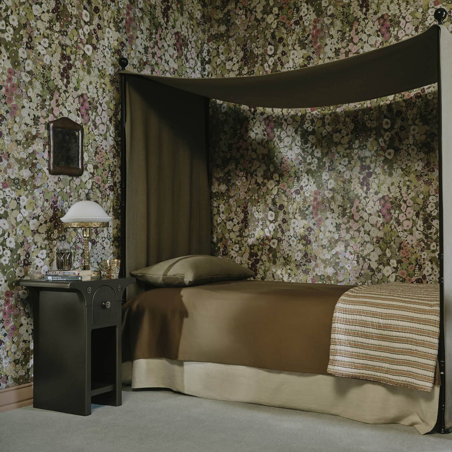Hollyhocks Wallpaper - Meadow - House of Hackney - 1-WA-HOL-DI-MEA-XXX - Premier Wallcovering