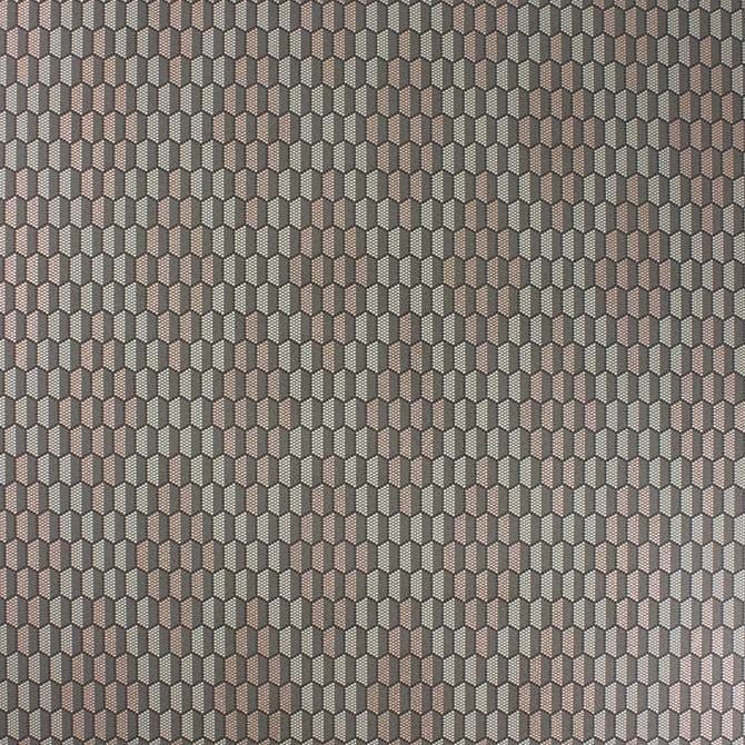 Honeycomb Wallpaper - Gold - Osborne & Little - W6762-01 - Premier Wallcovering