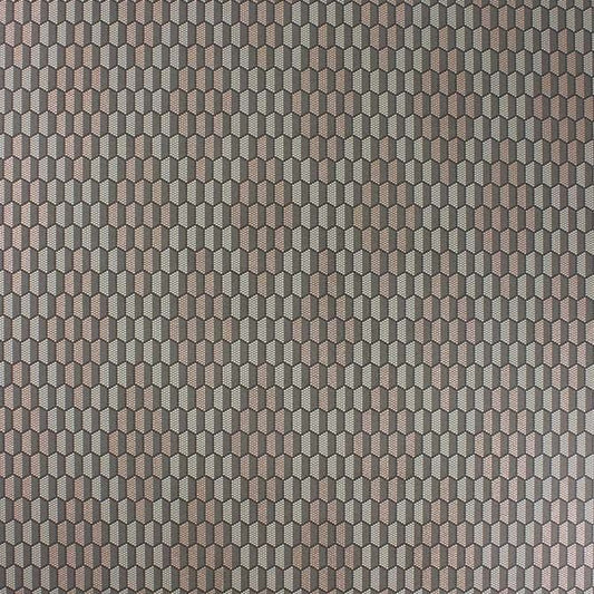 Honeycomb Wallpaper - Gold - Osborne & Little - W6762-01 - Premier Wallcovering
