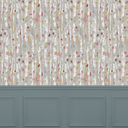 Hopea Wallpaper - Autumn - Voyage Maison - HOPEA/WPO/AUT - Premier Wallcovering
