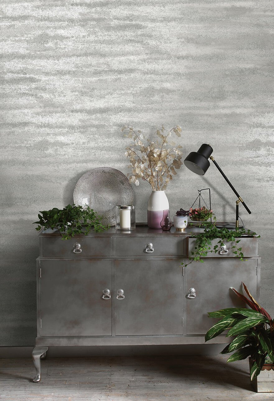 Horizon Bead Wallpaper - Dove - Holden Décor - 99391 - Premier Wallcovering