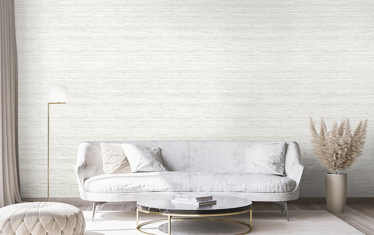 Horizontal Leaf Feel Wallpaper - Beige/Cream - Hohenberger - 64942 - Premier Wallcovering