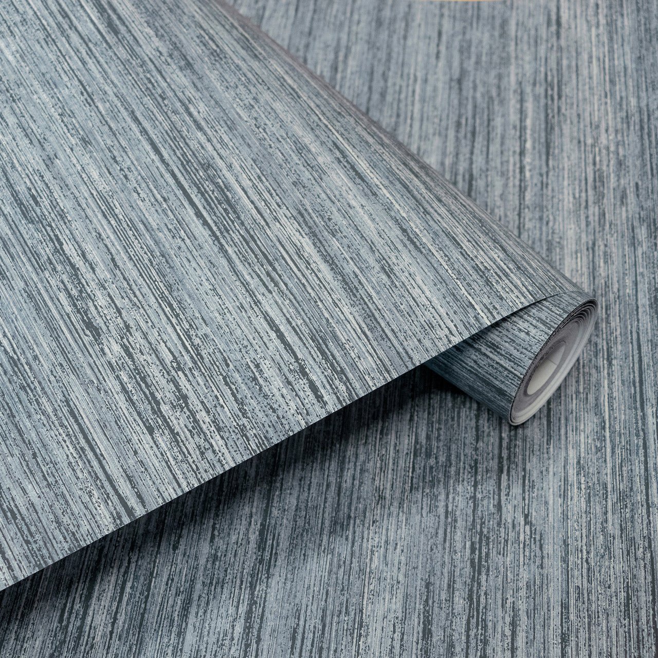 Horizontal Leaf Feel Wallpaper - Blue - Hohenberger - 64941 - Premier Wallcovering