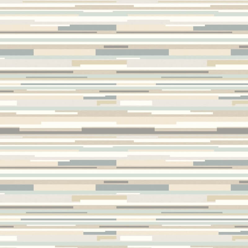 Horizontal Stripe Wallpaper - Grey - Hoopla Walls - HWA1058W - Premier Wallcovering