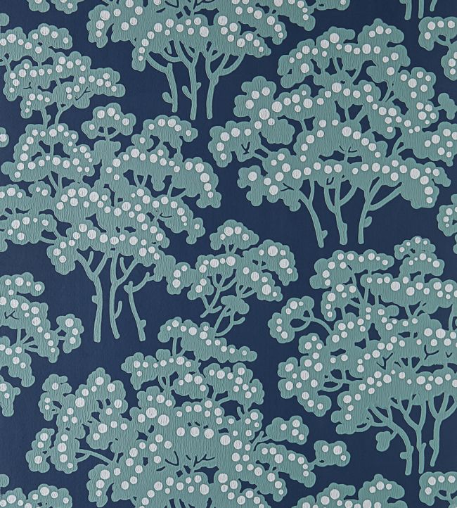 Hornbeam Wallpaper - Dix Blue - 5007 - Farrow & Ball - Premier Wallcovering