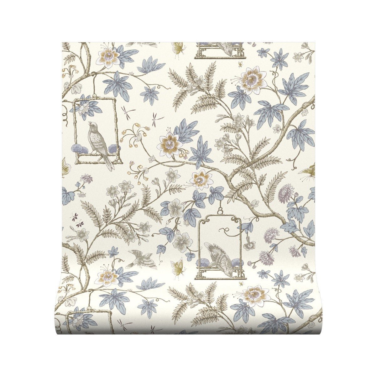 Horsham Wallpaper - Natural - Warner House - Premier Wallcovering