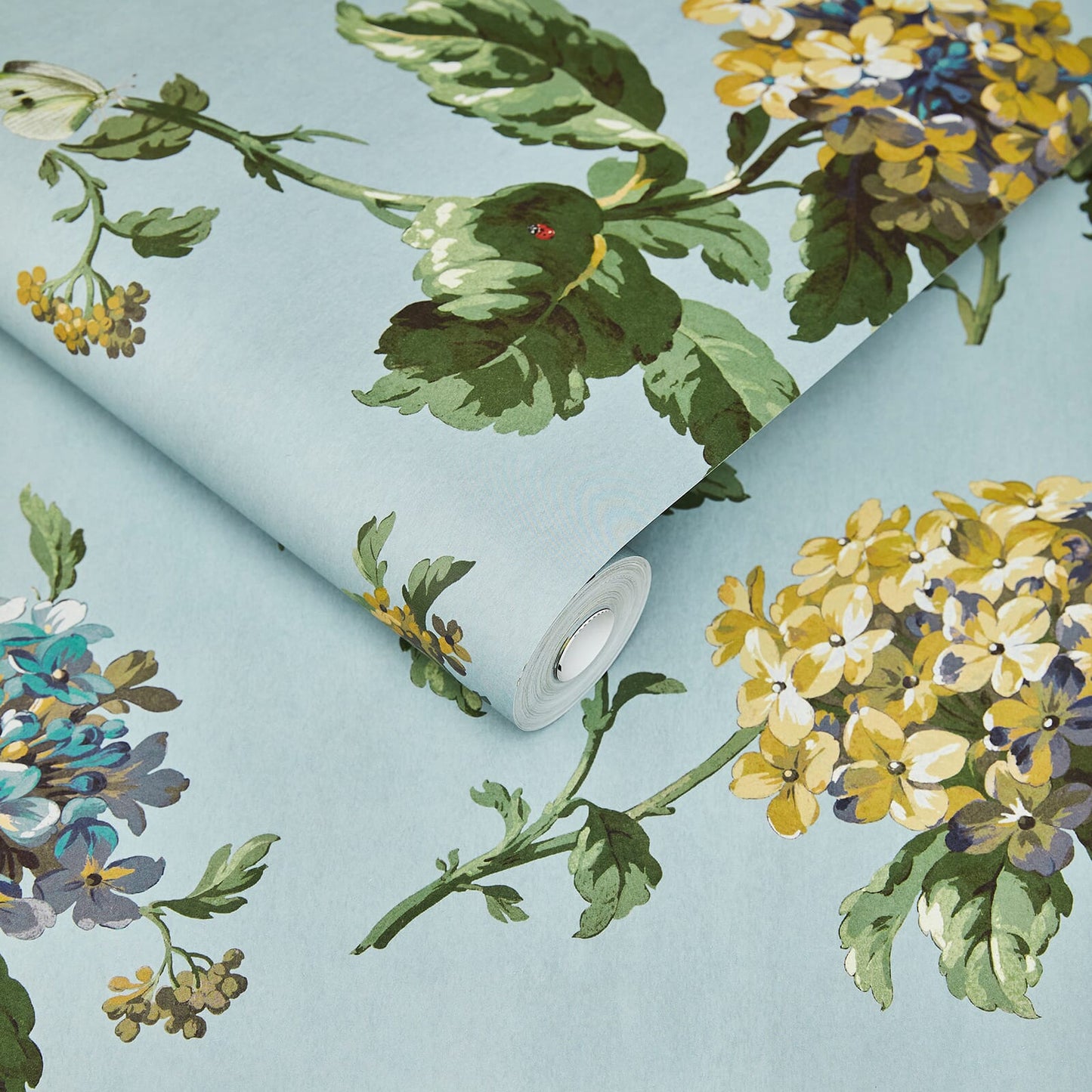 Hortensia Wallpaper - Sky - House of Hackney - 1 - WA - HOR - DI - SKY - XXX - Premier Wallcovering