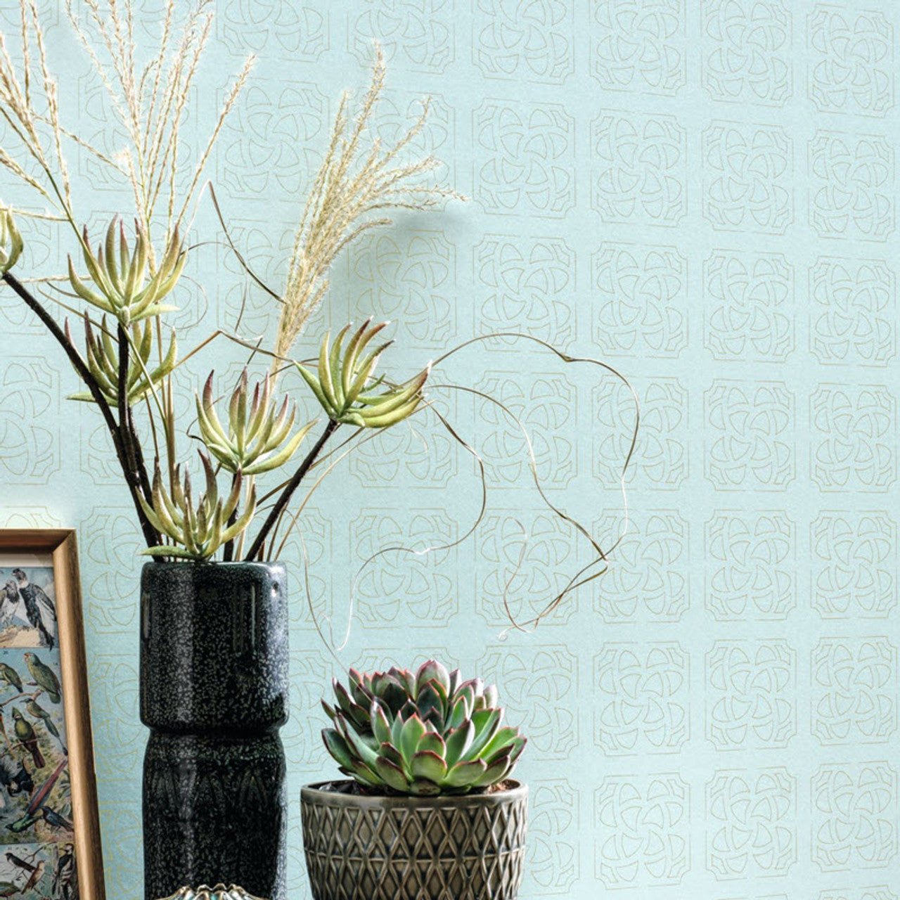 Hortus Botanica Wallpaper - Blanc Taupe - Casadeco - 85930271 - Premier Wallcovering
