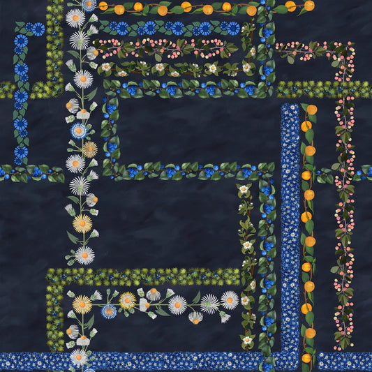 Hortus Fabric - Fleuve - Christian Lacroix - FCL7084/01 - Premier Wallcovering