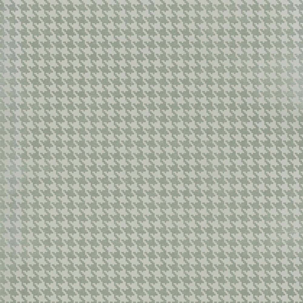 Houndstooth Wallpaper - Silver - Osborne & Little - W6342-03 - Premier Wallcovering