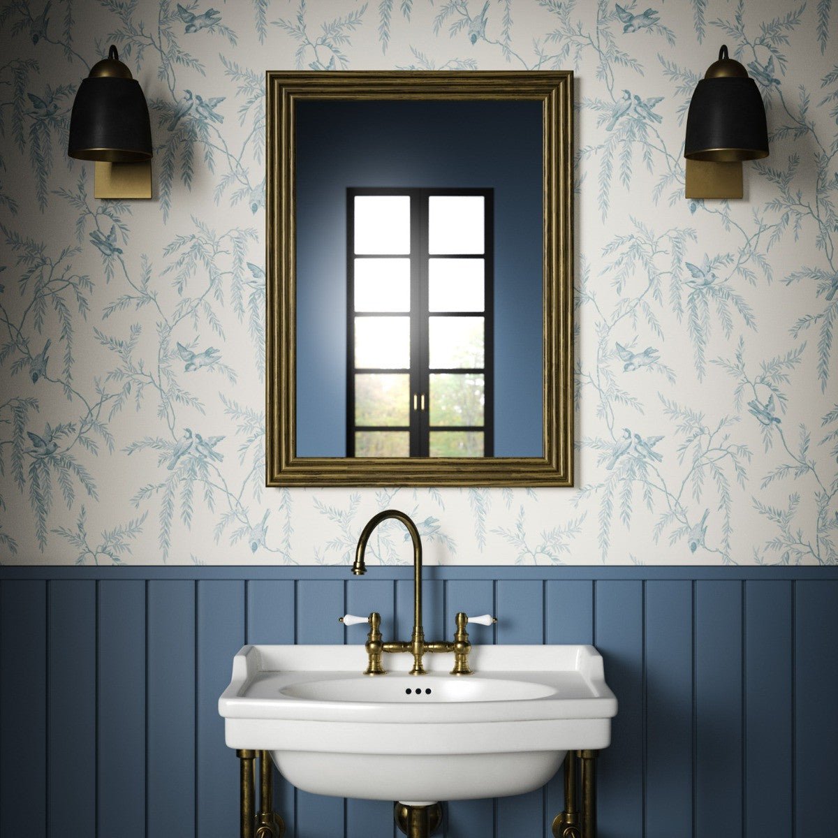 Housemartins Wallpaper - Mineral - Warner House - Premier Wallcovering