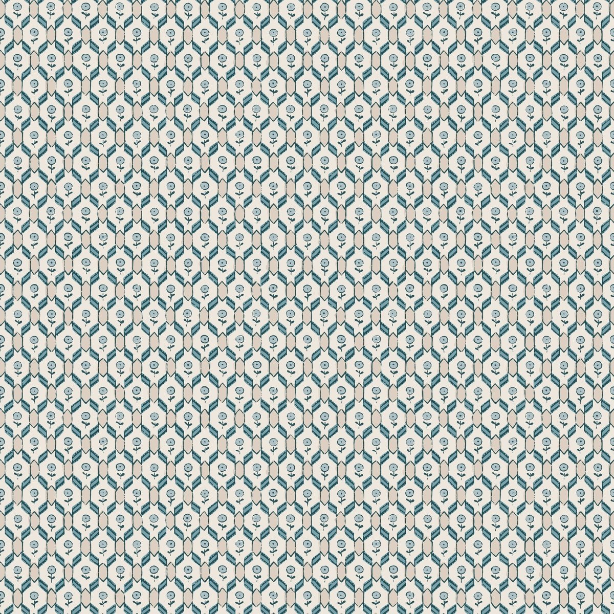 Hugo Wallpaper - Misty Blue - Sandberg - S10244 - Premier Wallcovering